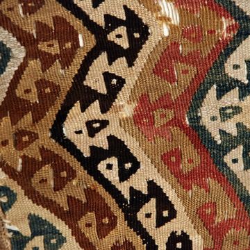 Detail, textile fragment, Peru, Chancay culture?